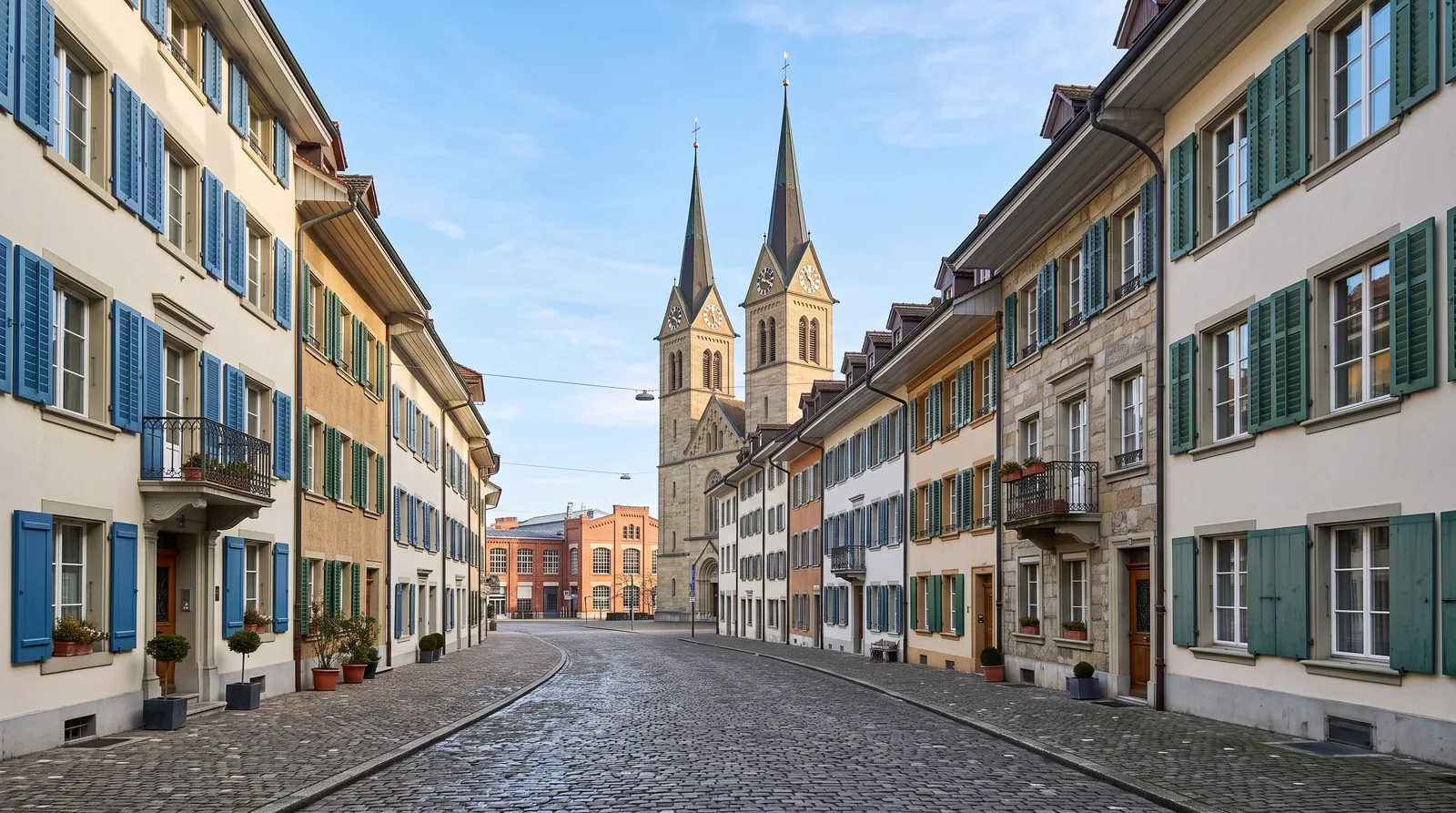 Winterthur: Stadtkirche und Sulzerareal